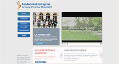 Desktop Screenshot of fondationgpm.fr